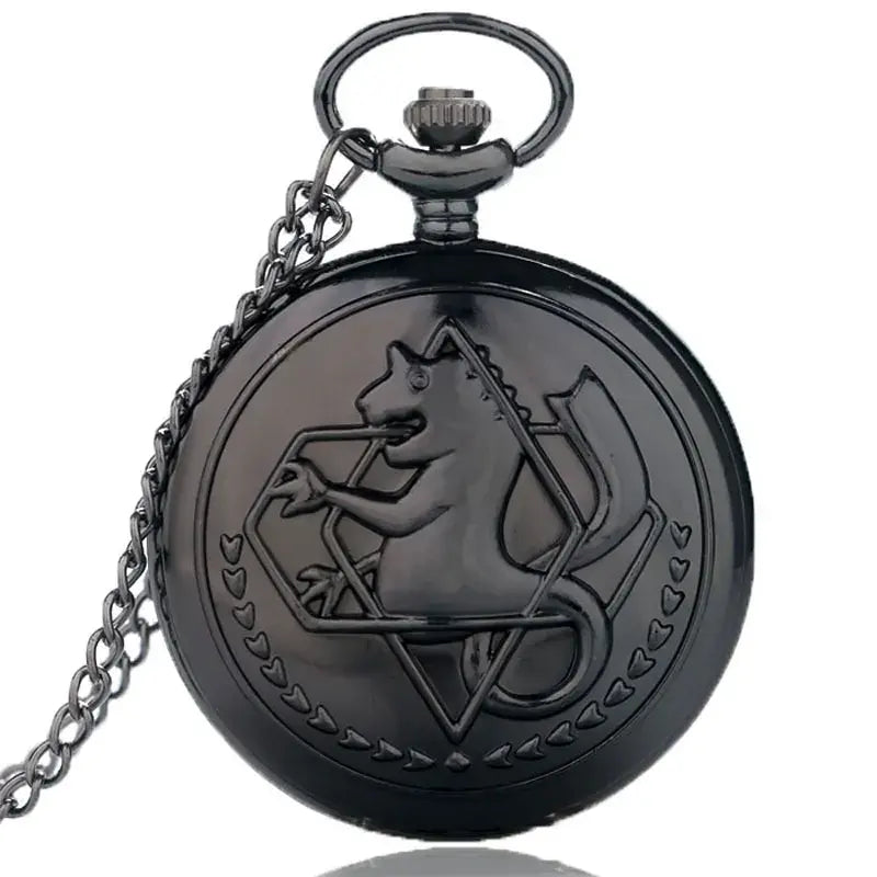 Montre d'Alchimiste d'état d'Edward Elric Cosplay Fullmetal Alchemist