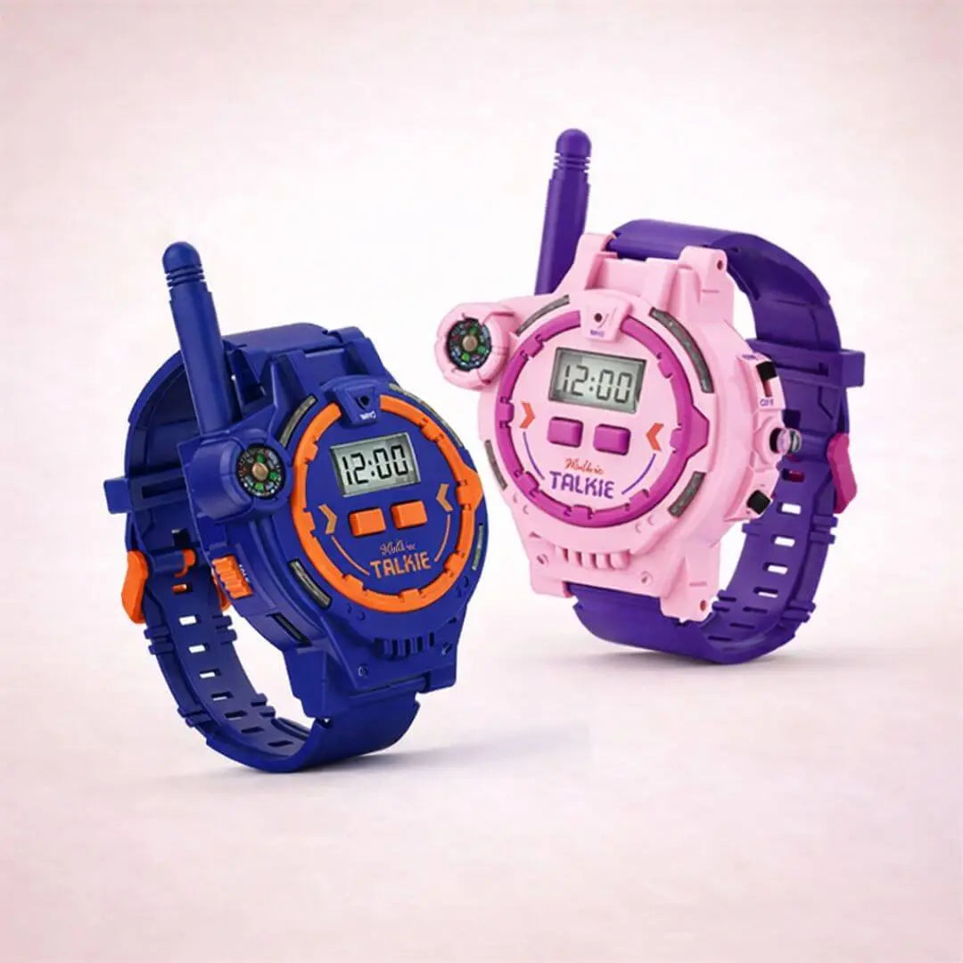 Rechargeable Kids’ Walkie-Talkie Watch – Subscription-Free Communication