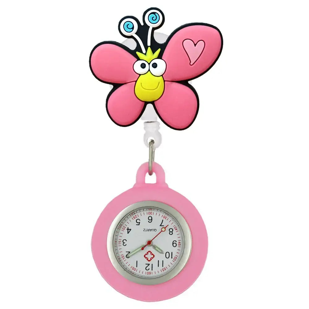 Montres de poche en caoutchouc souple pour infirmières