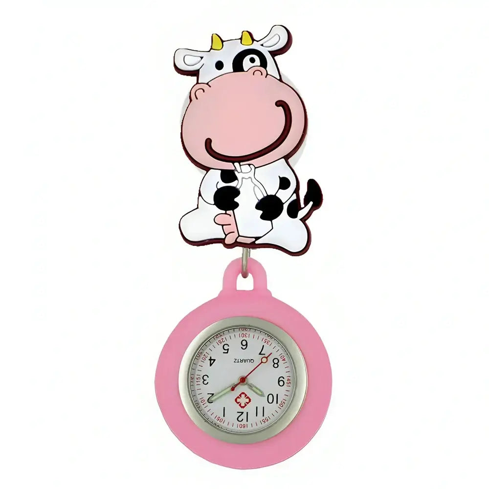 Montres de poche en caoutchouc souple pour infirmières