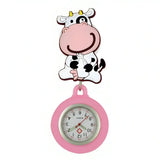 Montres de poche en caoutchouc souple pour infirmières
