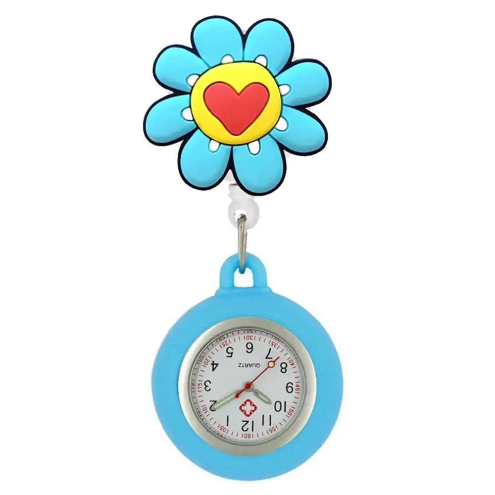 Montres de poche en caoutchouc souple pour infirmières