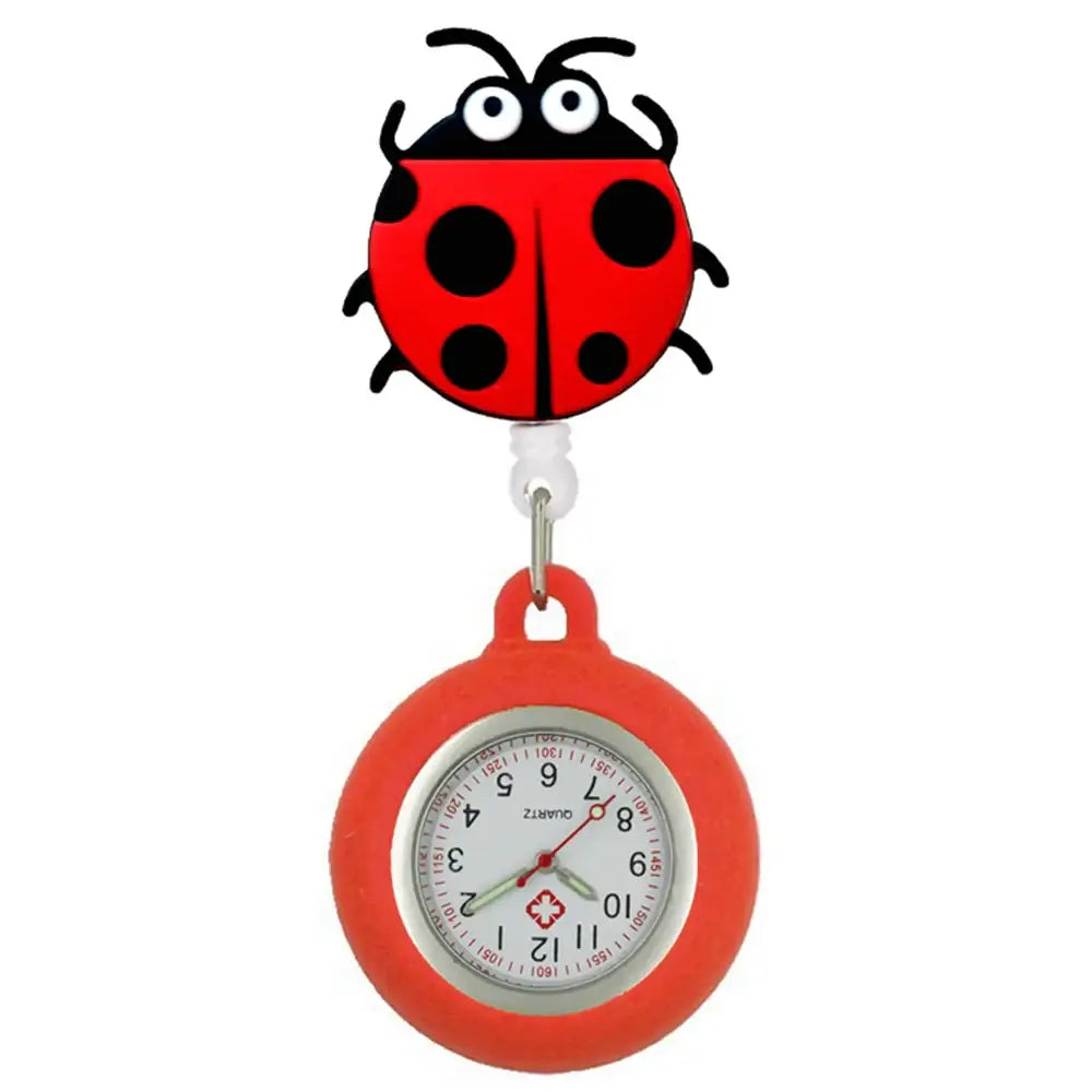 Montres de poche en caoutchouc souple pour infirmières