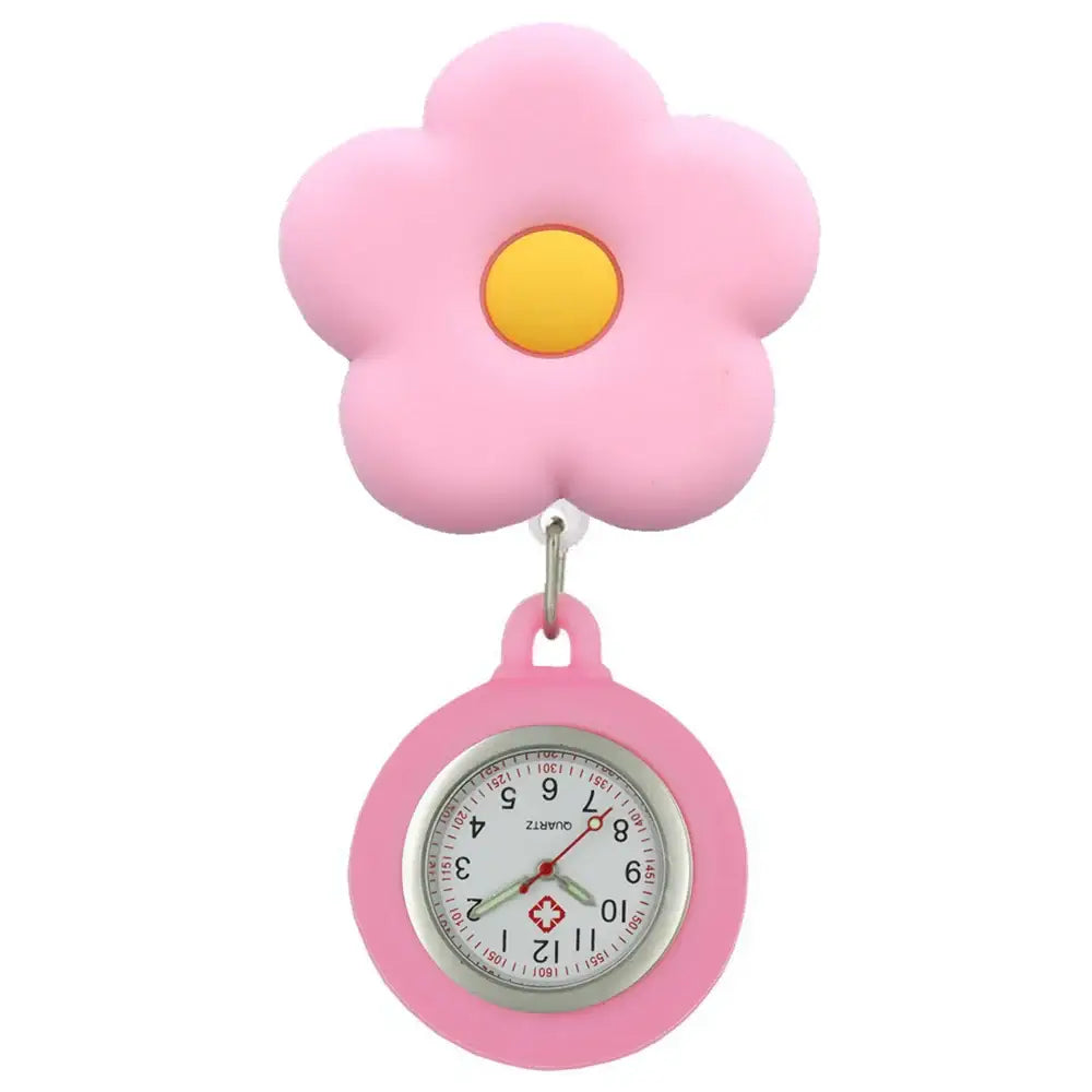 Montres de poche en caoutchouc souple pour infirmières