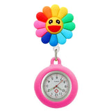 Montres de poche en caoutchouc souple pour infirmières