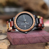 Montres Quartz en bois pour couple