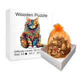 Puzzle en Bois Le Chat Mystique – Mysticat
