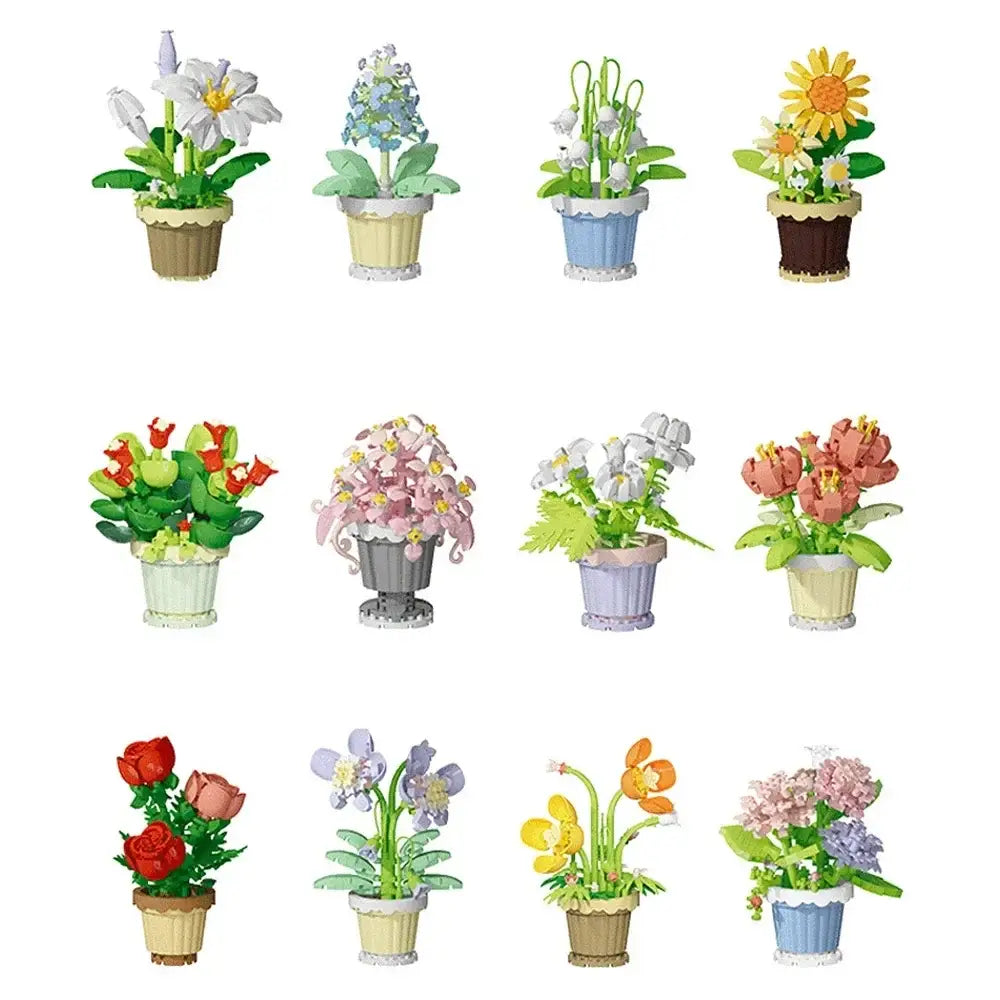 Nanoblock Mini fleur avec pot