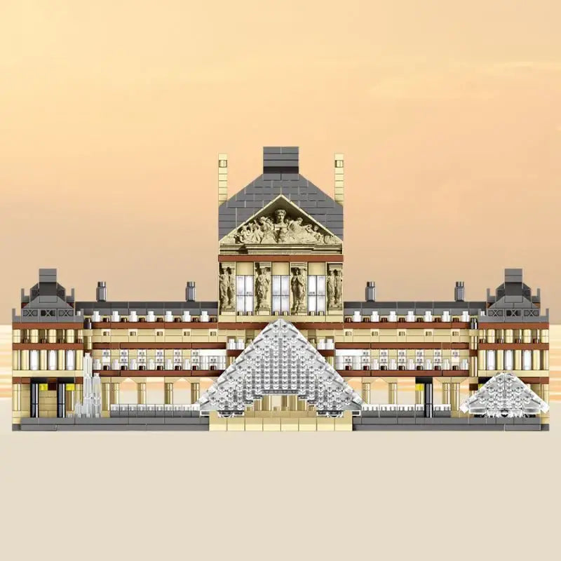 Nanoblock Musée du Louvre Pyramide