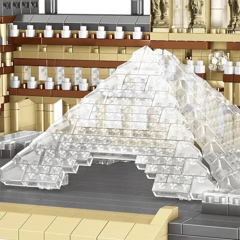 Nanoblock Musée du Louvre Pyramide