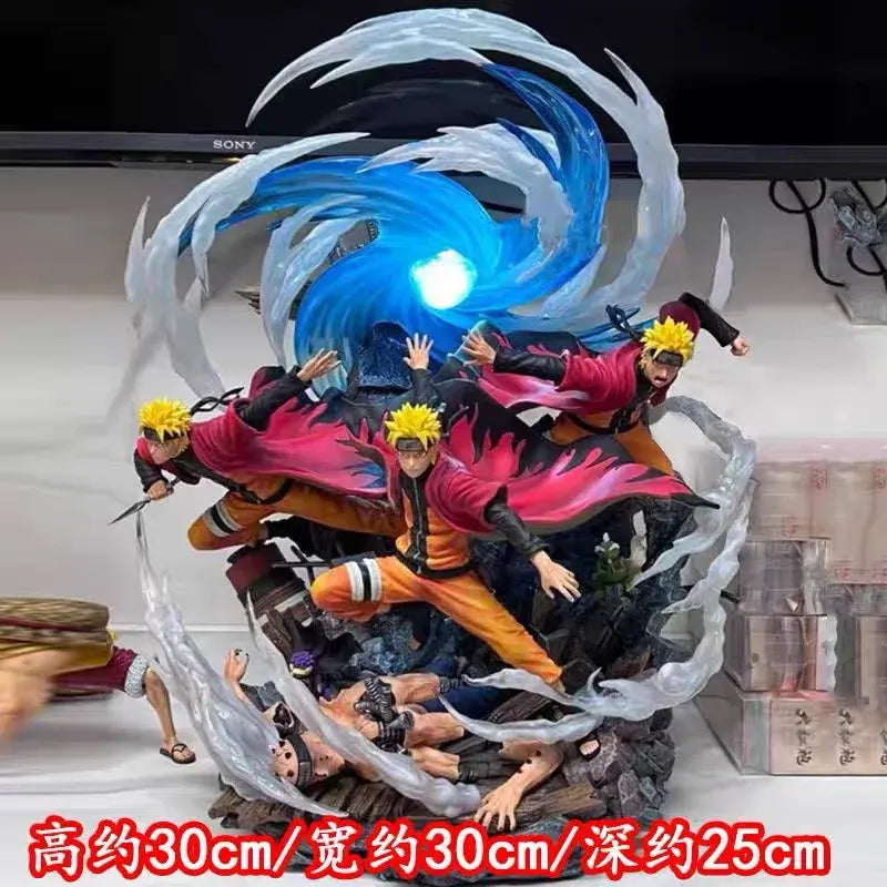 Naruto Uzumaki Rasengan Shadow Clone Figurine Naruto Shippuden Figurine
