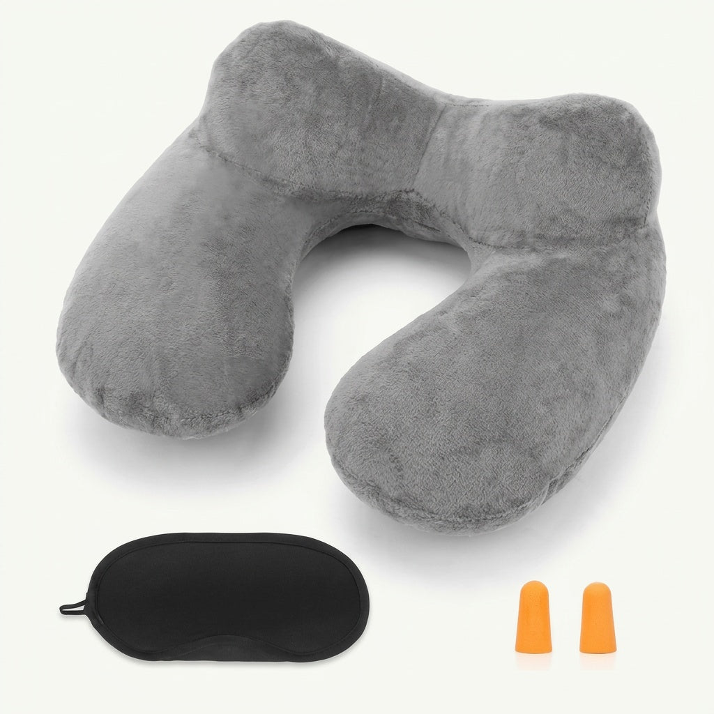Oreiller de voyage gonflable