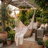 Balancelle Hamac Macramé Bébé Nordic Zen (Intérieur/Extérieur)