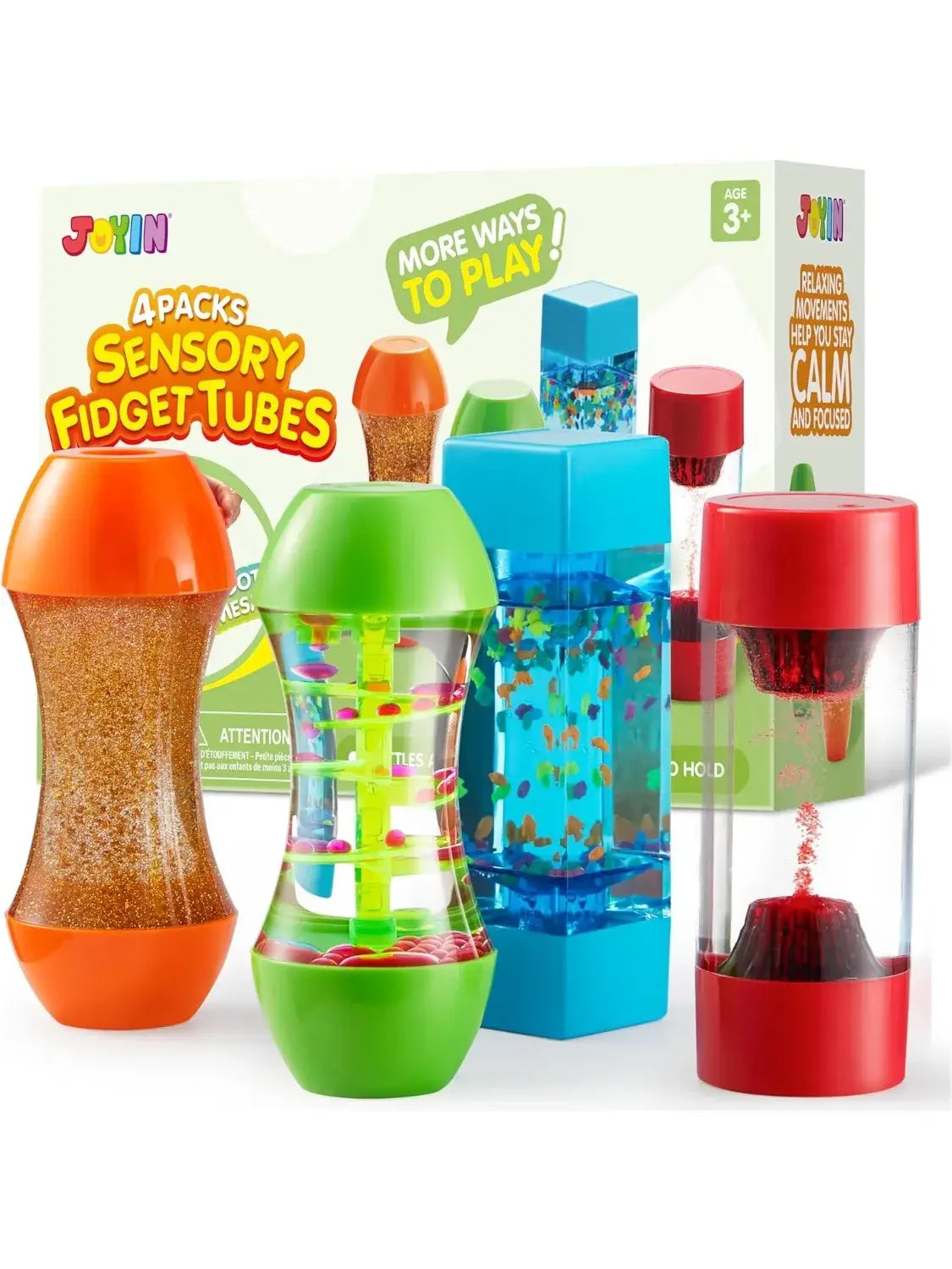 Pack 4 Fidgets Sensoriels Anti-stress pour enfants