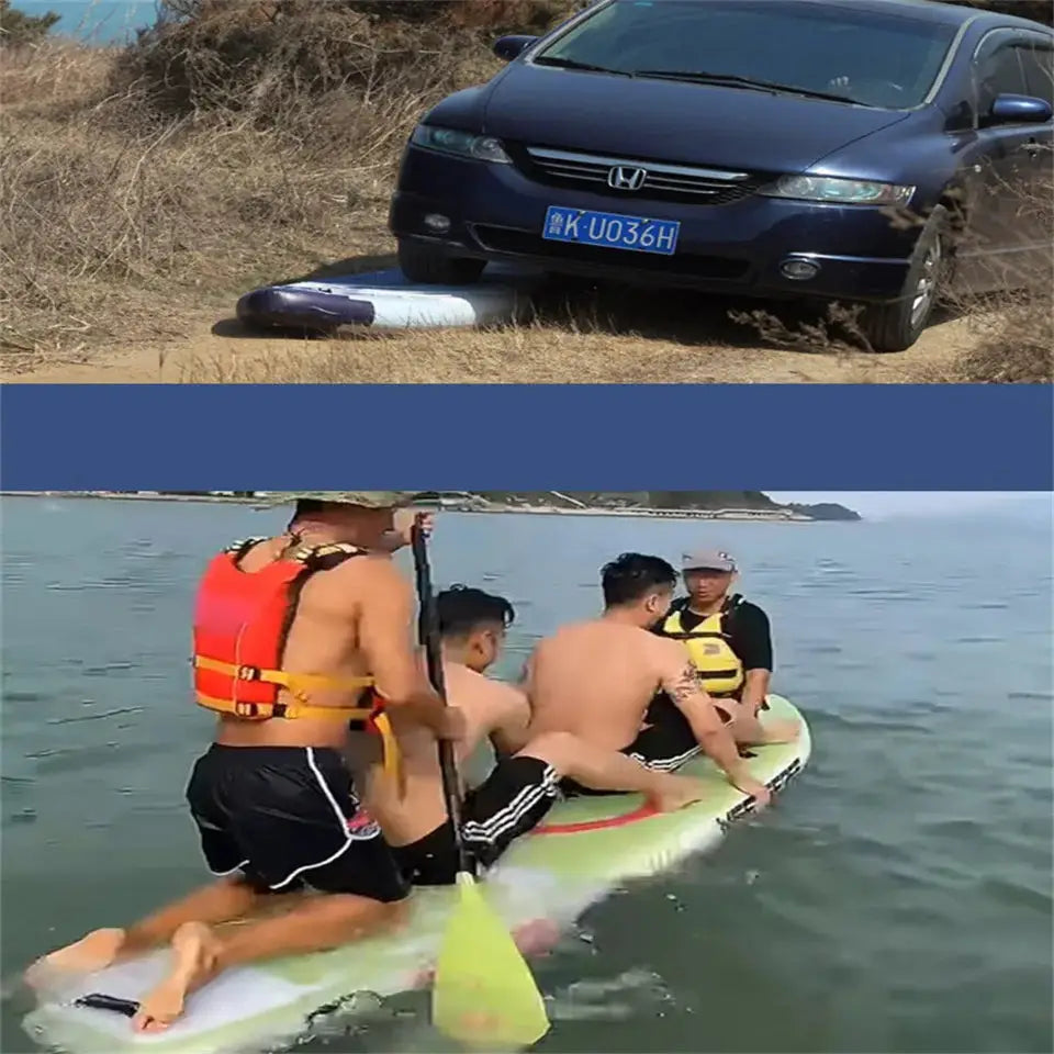 Paddle Gonflable antidérapante avec Accessoires