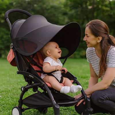 Par soleil pour poussette | ElastikSunshade
