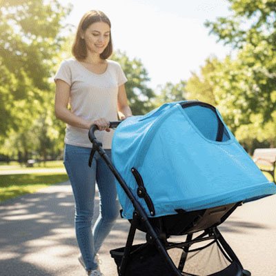 Par soleil pour poussette | GoodProtect