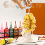 Peinture Acrylique Effet Métallique pour Figurine