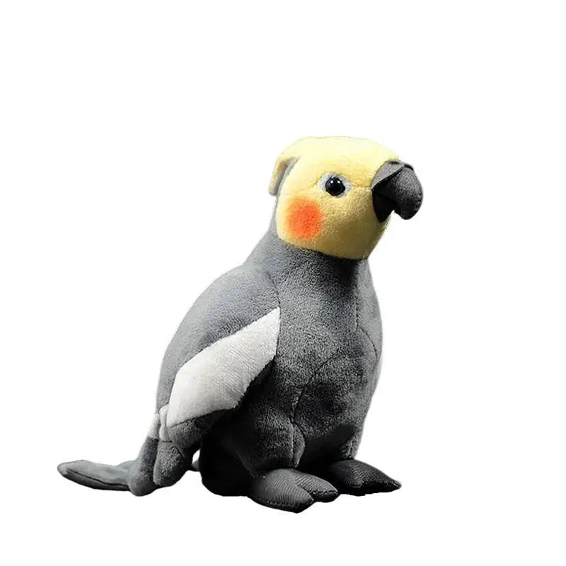Peluche Animal Perruche Calopsitte 18cm-ClubdesJouets