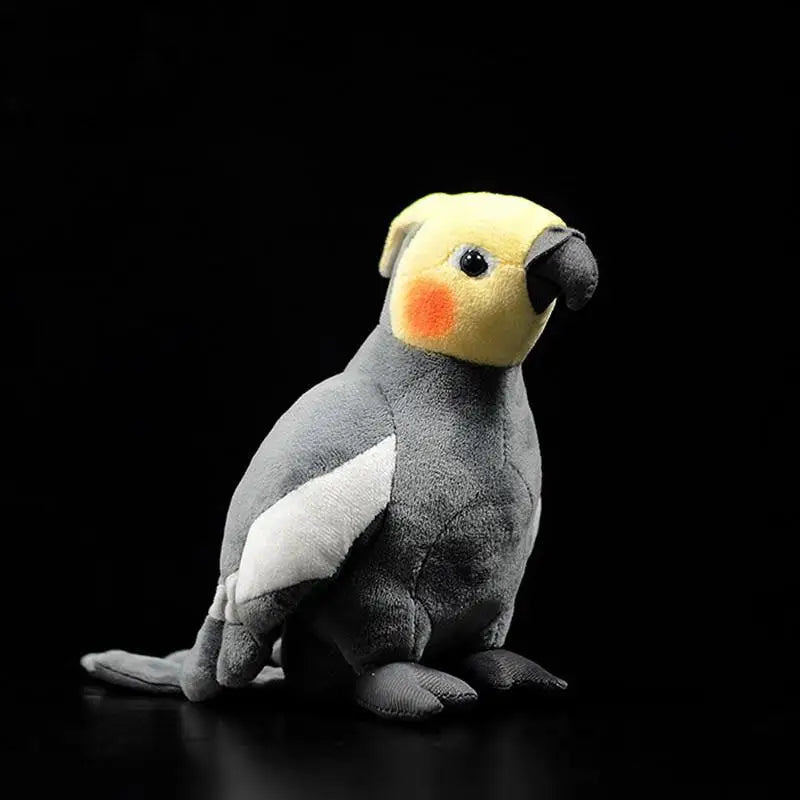 Peluche Animal Perruche Calopsitte 18cm-ClubdesJouets
