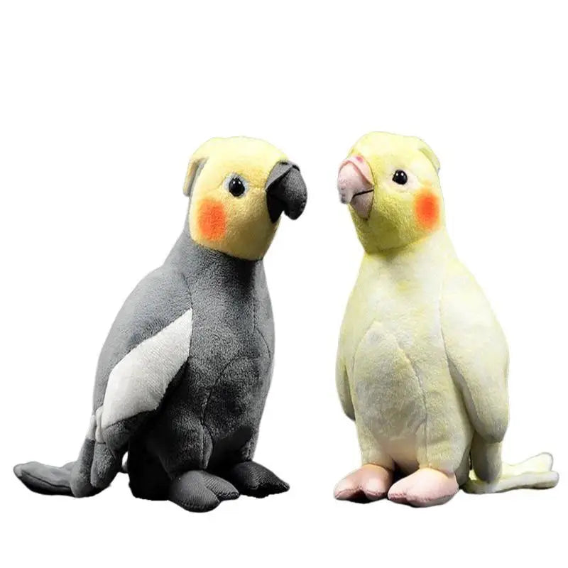 Peluche Animal Perruche Calopsitte 18cm-ClubdesJouets