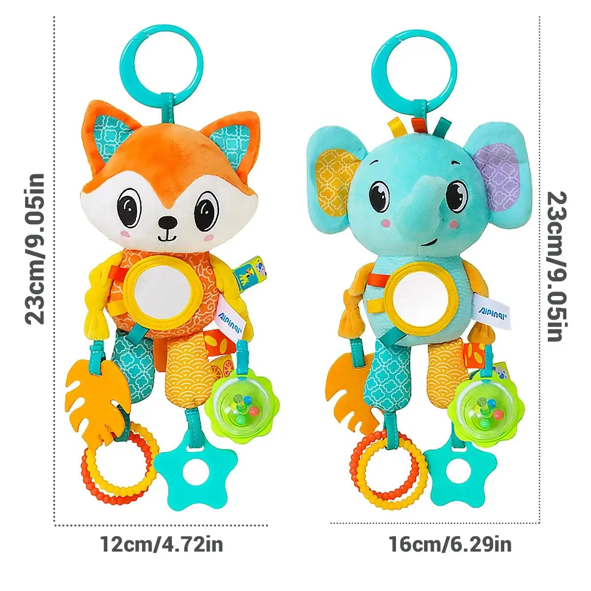Peluche Anneaux de dentition bébé-ClubdesJouets