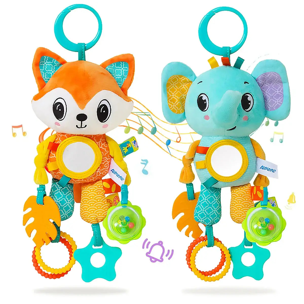 Peluche Anneaux de dentition bébé-ClubdesJouets