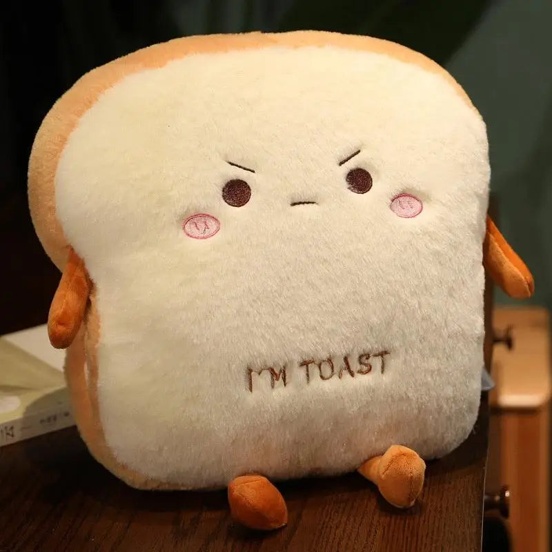 Peluche Biscotte Toast Mignonne-ClubdesJouets