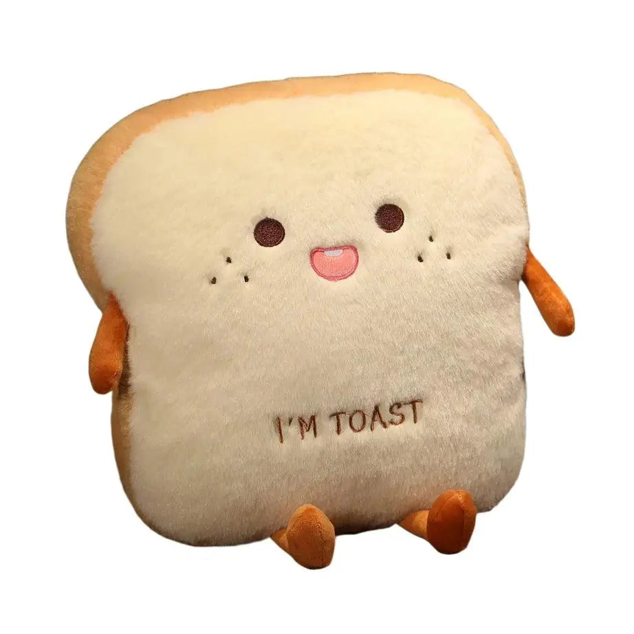 Peluche Biscotte Toast Mignonne-ClubdesJouets
