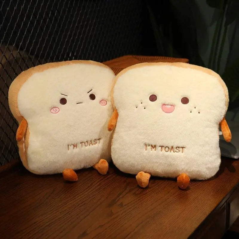Peluche Biscotte Toast Mignonne-ClubdesJouets