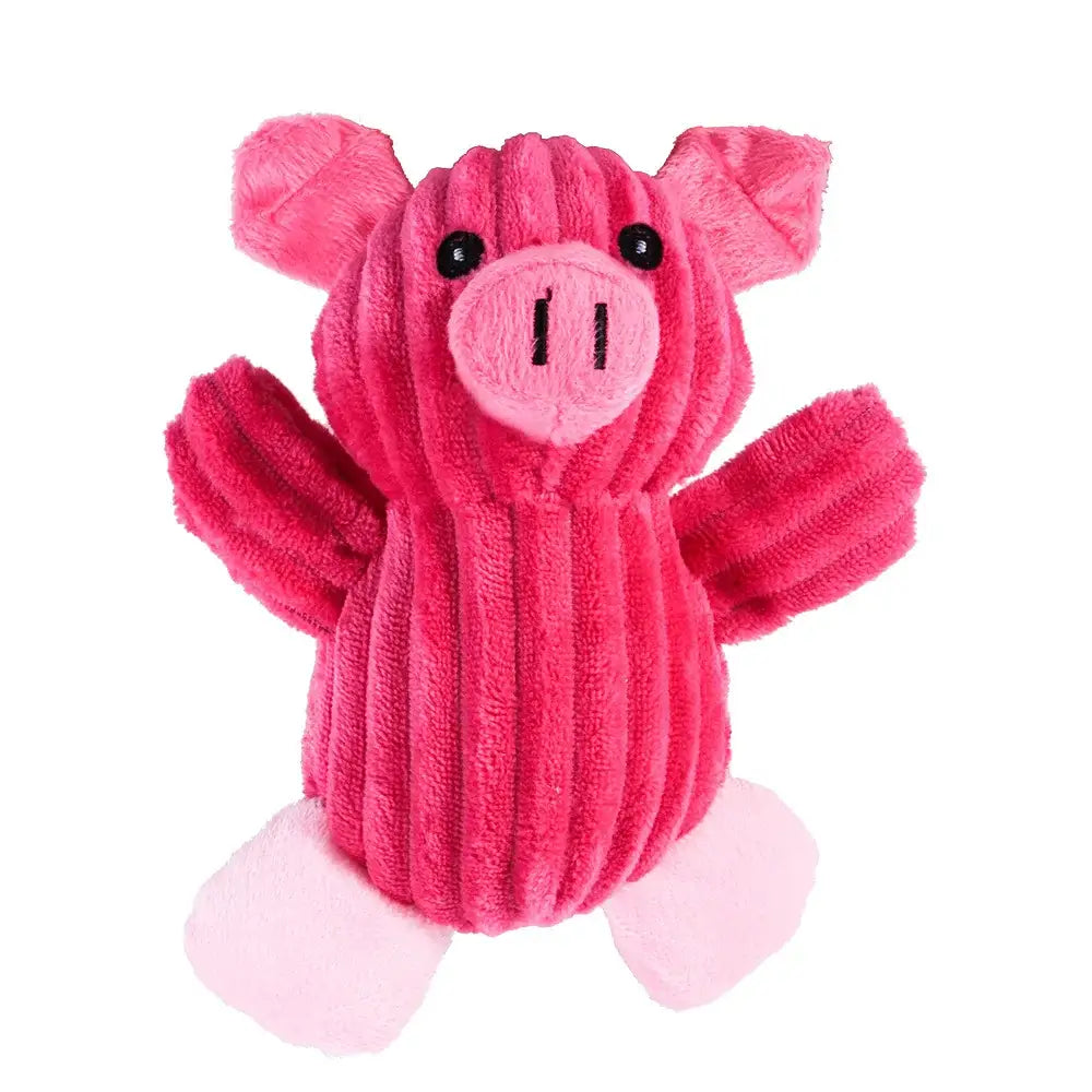 Peluche en velours côtelé pour chiens-ClubdesJouets