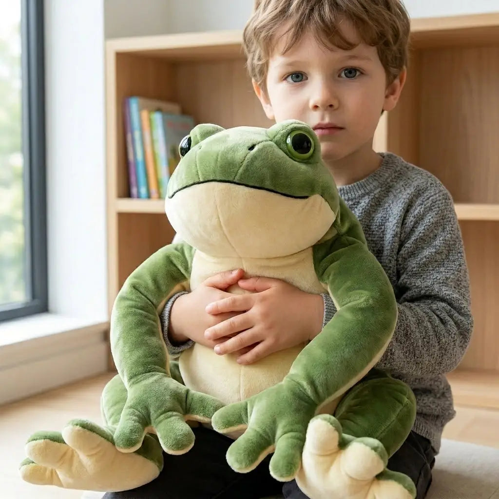 Peluche Géante Grenouille