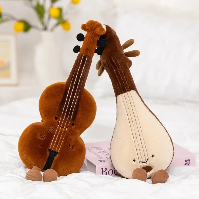 Peluche Instrument de musique 30cm
