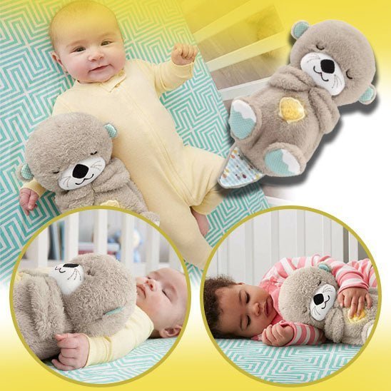 Peluche Loutre Veilleuse Bébé