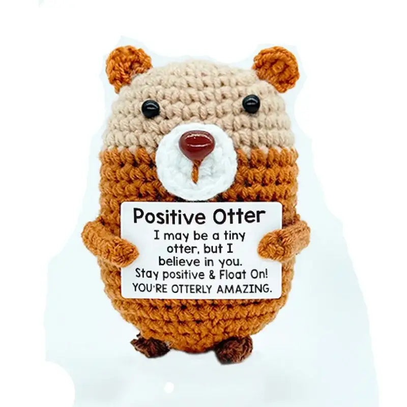 Peluche Petite Loutre Positive