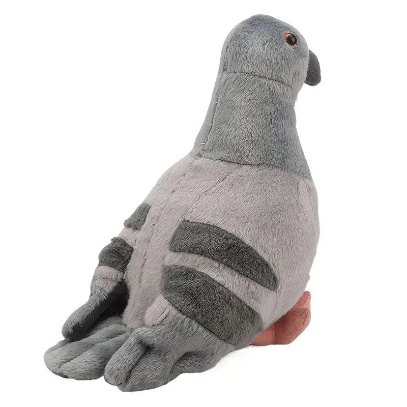 Peluche Pigeon Mignon Gris Bleu