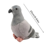 Peluche Pigeon Mignon Gris Bleu