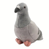 Peluche Pigeon Mignon Gris Bleu