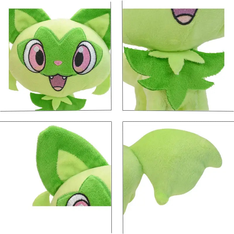 Peluche Pokemon Poussacha Sprigatito-ClubdesJouets