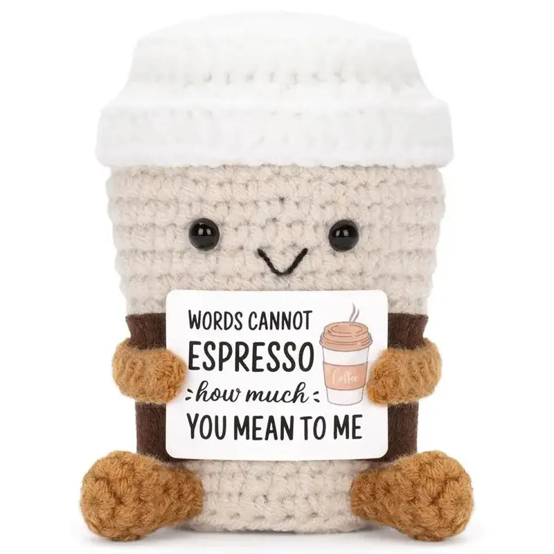 Peluche Tasse à Café Positive