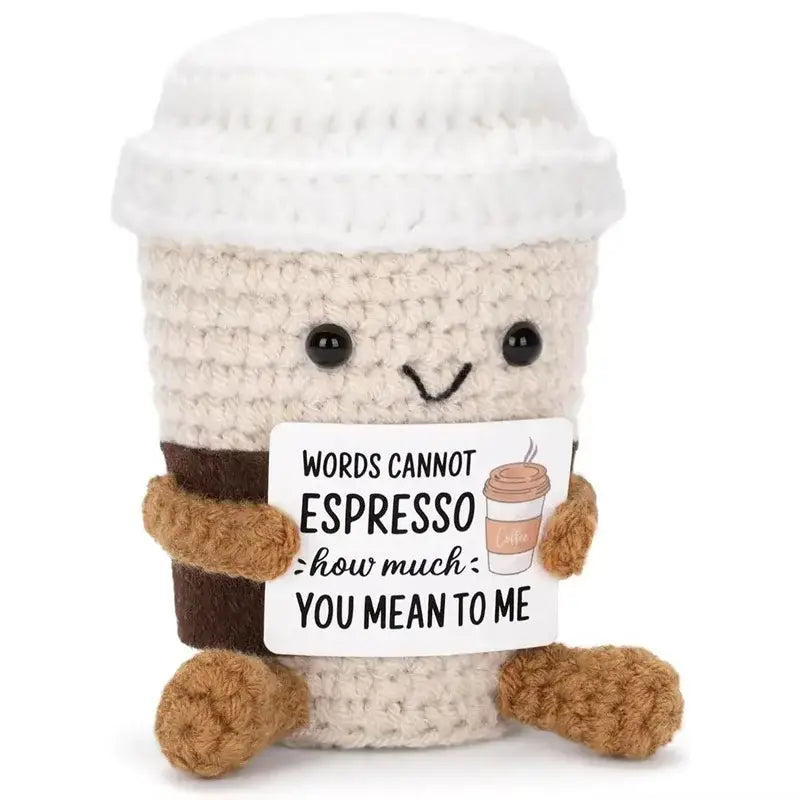 Peluche Tasse à Café Positive