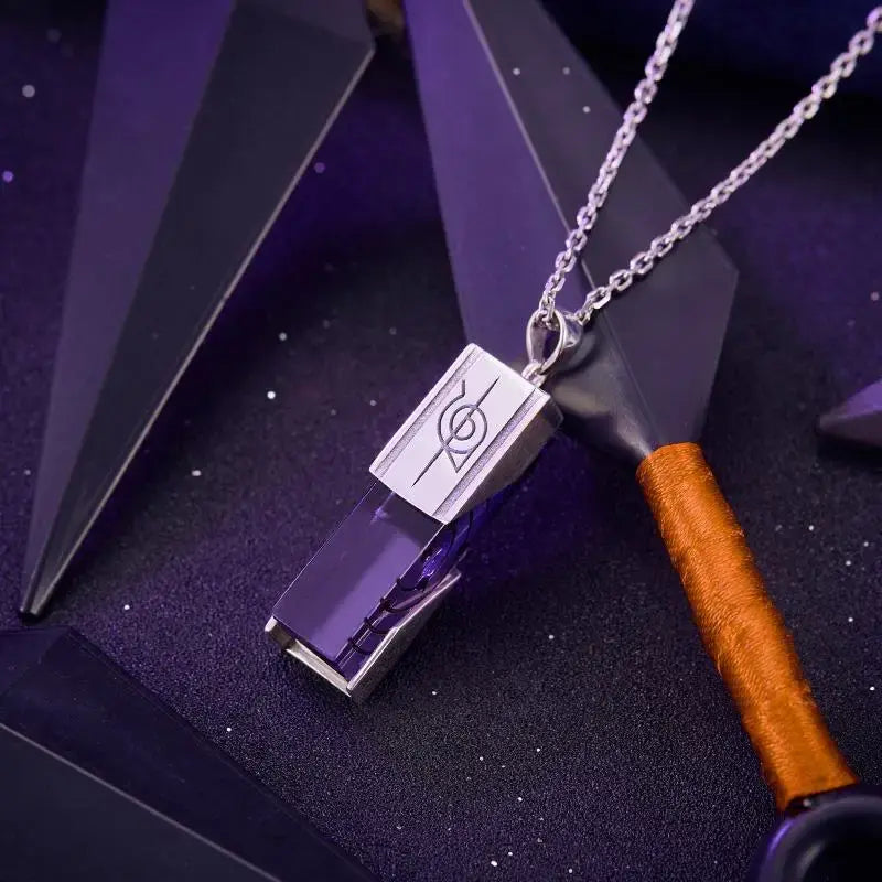 Pendentif Rinnegan Clan Uchiha Bijoux Naruto