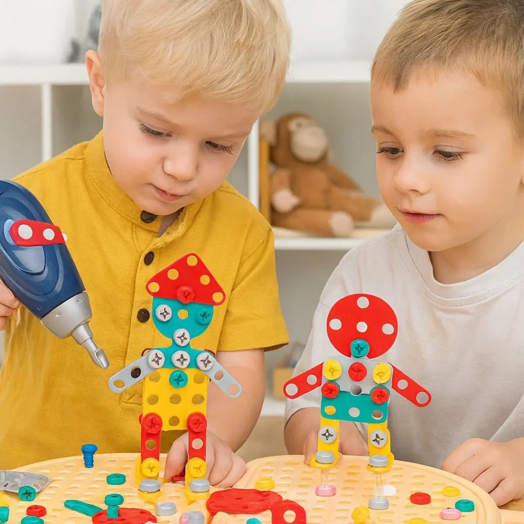 Jeu de construction avec perceuse – DrillBox
