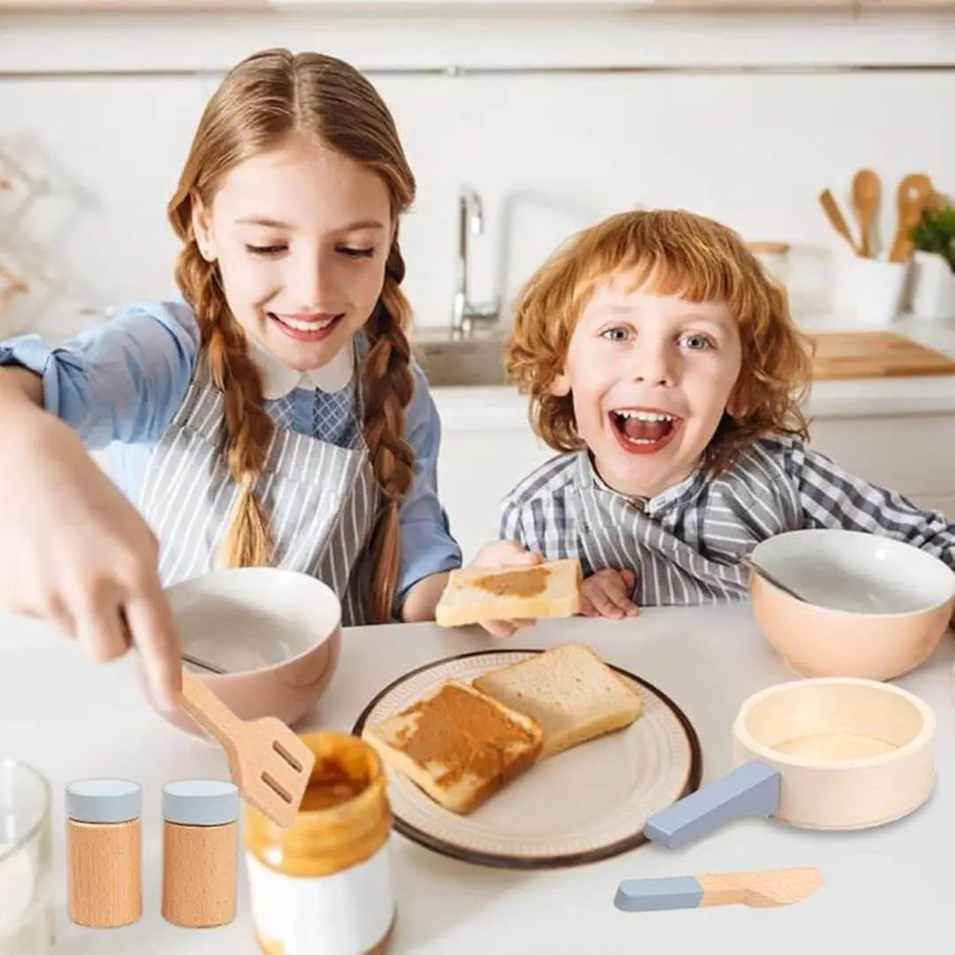 Jouet Cuisine en Bois – Petit Cookware