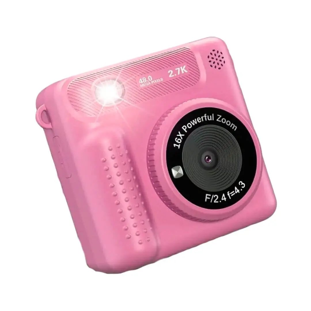 Appareil Photo Enfant – Impression Thermique – PixiPlay Rose
