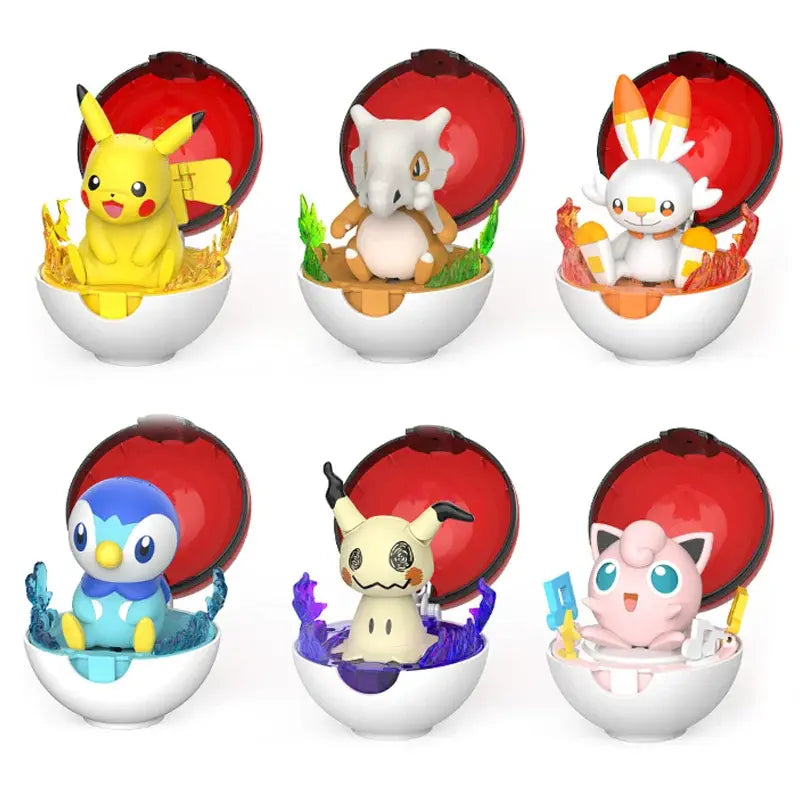 Pokéball and Pokémon Pikachu Pokémon Toy