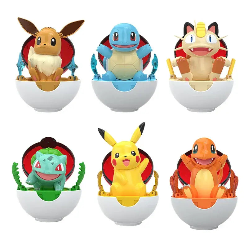 Pokéball and Pokémon Pikachu Pokémon Toy