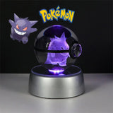 Pokéball lumineuse Boule de crystal Pokémon en 3D