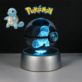 Pokéball lumineuse Boule de crystal Pokémon en 3D