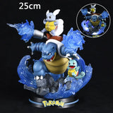 Figurine Pokemon Evolution Carapuce, Carabaffe, Tortank